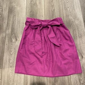 J Crew Bow skirt